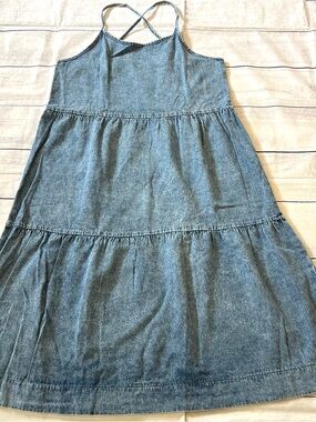 Vibe Chambray/Denim Sundress
